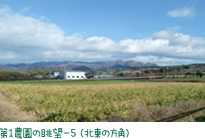 第1農園の眺望-5（北東の方角）